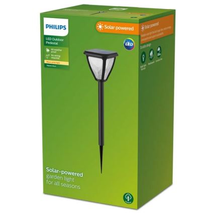 Philips - Candeeiro solar LED VAPORA LED/1,5W/3,7V IP44