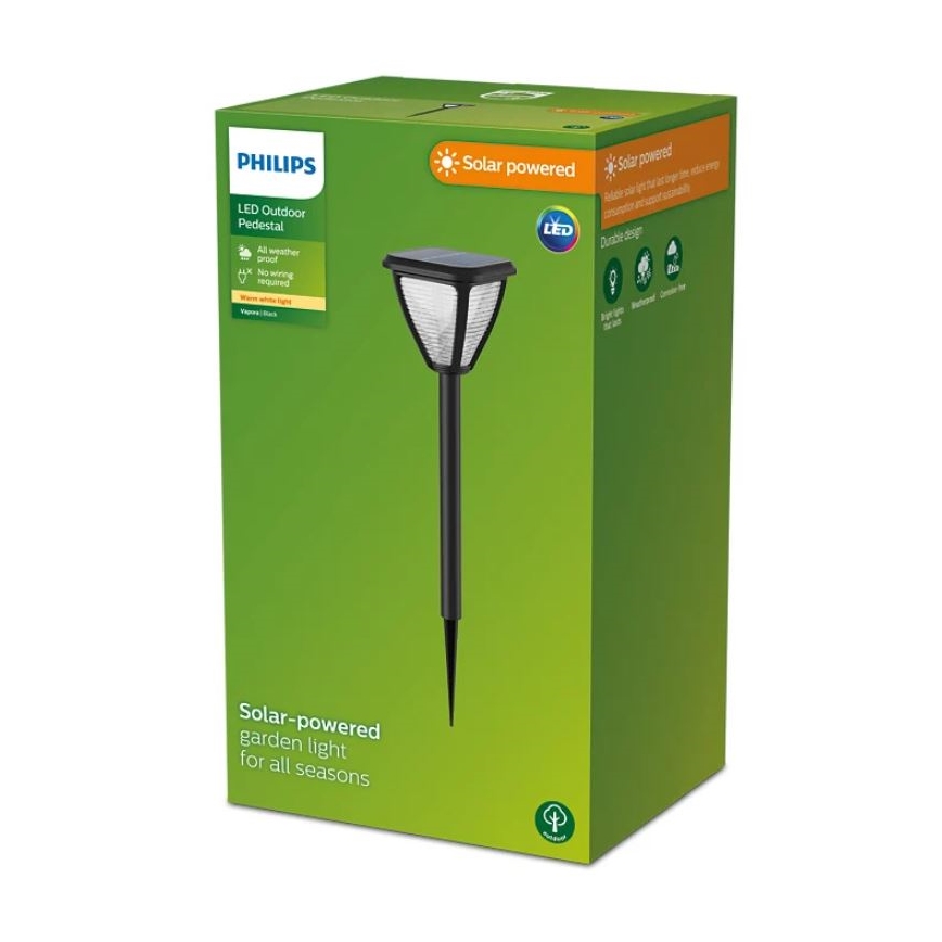 Philips - Candeeiro solar LED VAPORA LED/1,5W/3,7V IP44