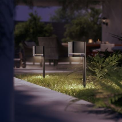 Philips - Candeeiro solar LED VIRONA LED/1,8W/3,7V 2700K IP44