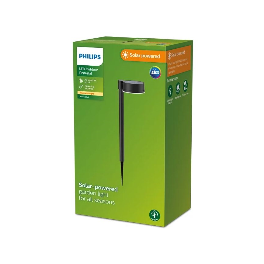 Philips - Candeeiro solar LED VYNCE LED/1,5W/3,7V IP44