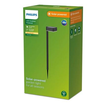 Philips - Candeeiro solar LED VYNCE LED/1,5W/3,7V IP44