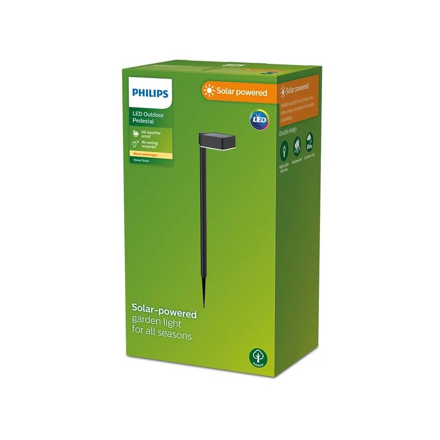 Philips - Candeeiro solar LED VYNCE LED/1,5W/3,7V IP44