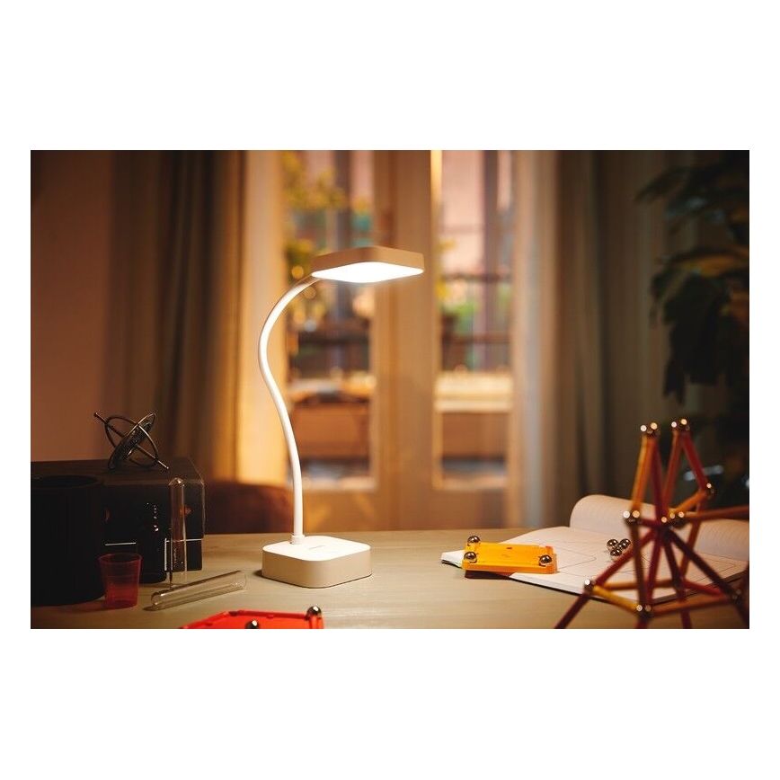 Philips - Candeeiro táctil de mesa LED com regulação ROCK LED/5W/5V 1800mAh