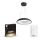 Philips - Candelabro suspenso LED com regulação Hue AMAZE LED/39W/230V + CR