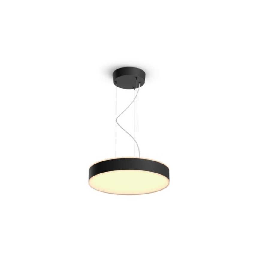 Philips - Candelabro suspenso LED com regulação Hue LED/33,5W/230V 2200-6500K preto + controlo remoto