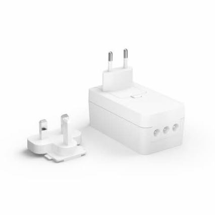 Philips - CONJUNTO 2x Candeeiro de mesa LED RGB com regulação Hue PLAY LED/6W/230V branco