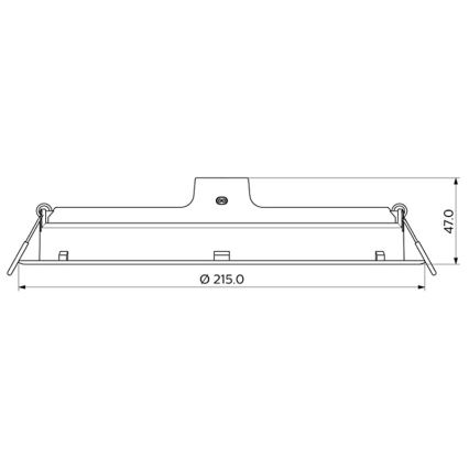 Philips - CONJUNTO 2x Focos de encastrar LED MESON LED/23,5W/230V 4000K