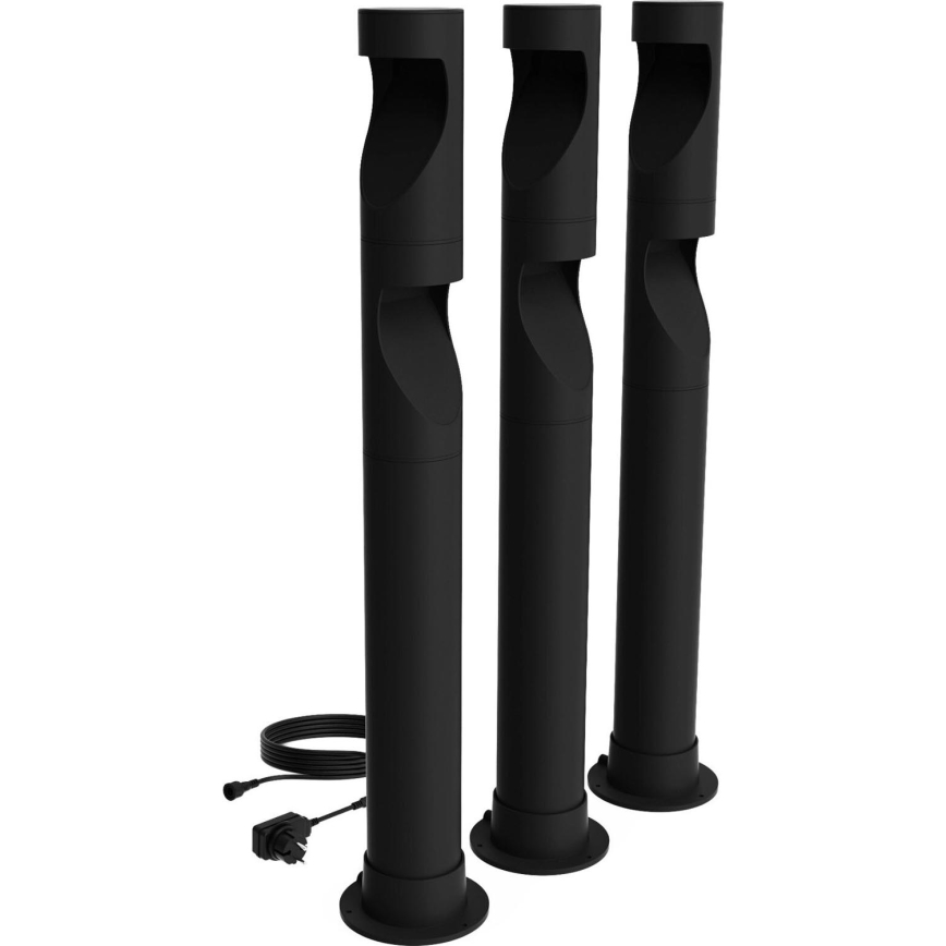 Philips - CONJUNTO 3x Candeeiros para exterior LED GARDENLINK DESI LED/1,5W/230V 2700K IP44