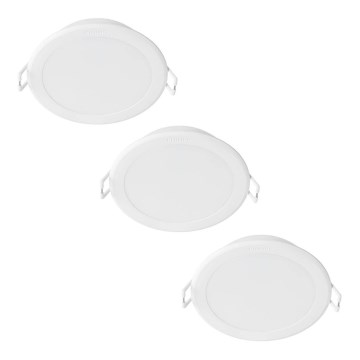 Philips - CONJUNTO 3x Foco de encastrar LED MESON LED/5,5W/230V 4000K