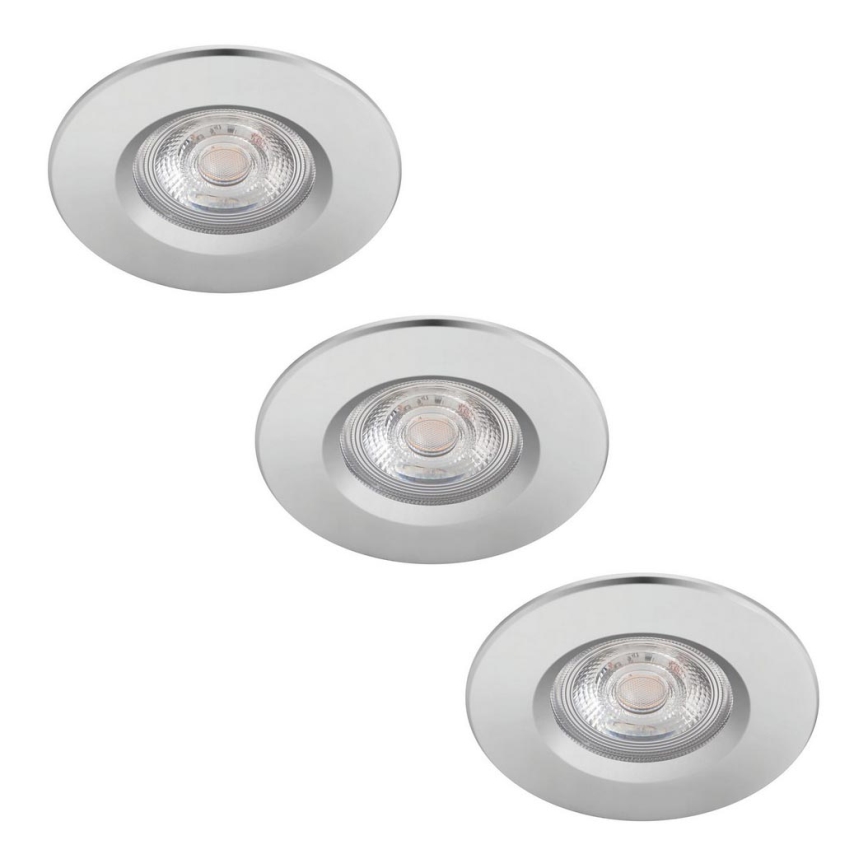 Philips - CONJUNTO 3x Iluminação de casa de banho LED com regulação DIVE LED/5W/230V IP65