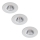 Philips - CONJUNTO 3x Iluminação de casa de banho LED com regulação LED/5,5W/230V 2700K IP65