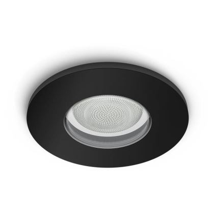 Philips-CONJUNTO 3x Iluminação embutida de casa de banho LED RGBW com regulação Hue XAMENTO 1xGU10/5,7W/230V