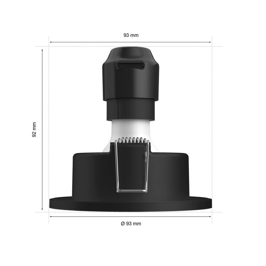 Philips-CONJUNTO 3x Iluminação embutida de casa de banho LED RGBW com regulação Hue XAMENTO 1xGU10/5,7W/230V