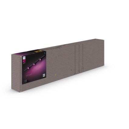 Philips- CONJUNTO 3x Iluminação para sistema de carril LED RGB com regulação Hue PERIFO LED RGB/15,6W/230V 2000-6500K