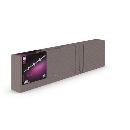 Philips- CONJUNTO 3x Iluminação para sistema de carril LED RGB com regulação Hue PERIFO LED RGB/15,6W/230V 2000-6500K
