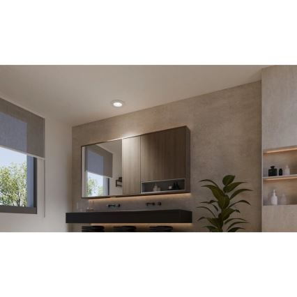 Philips - CONJUNTO 3x Focos de encastrar LED RGBW para casa de banho com regulação Hue SLIM LED/8,3W/230V IP44 2000-6500K