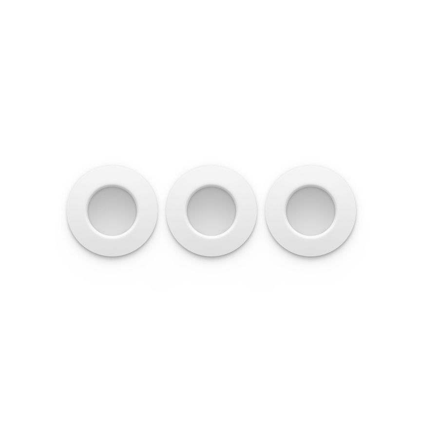 Philips - CONJUNTO 3x Focos de encastrar LED RGBW para casa de banho com regulação Hue SLIM LED/8,3W/230V IP44 2000-6500K