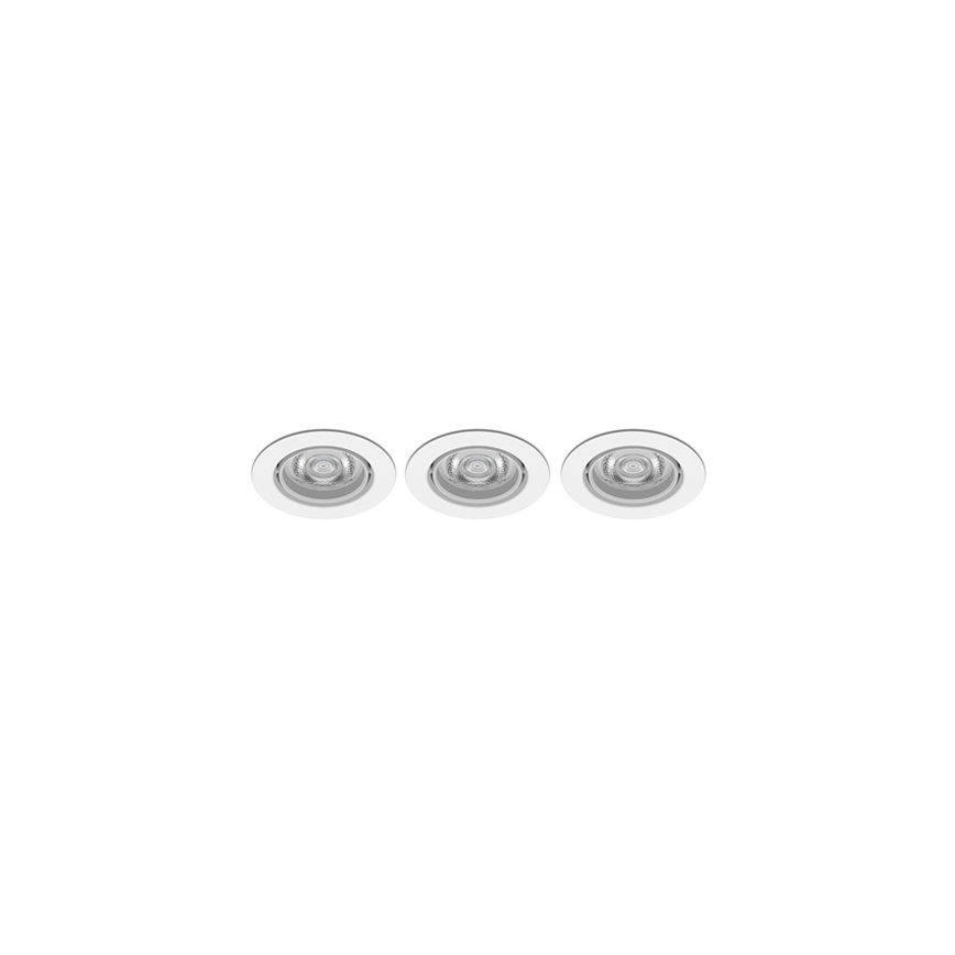 Philips -CONJUNTO 3xFoco de encastrar LED IMPALA Warm Glow LED/6W/230V