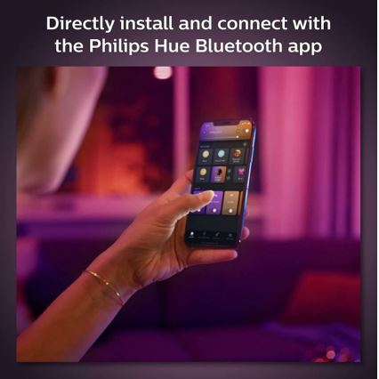 Philips  - CONJUNTO 4xIluminação para sistema de carril LED RGB com regulação Hue PERIFO LED RGB/20,8W/230V 2000-6500K