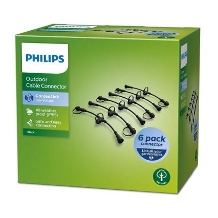 Philips - CONJUNTO 6x Conector de cabos IP65