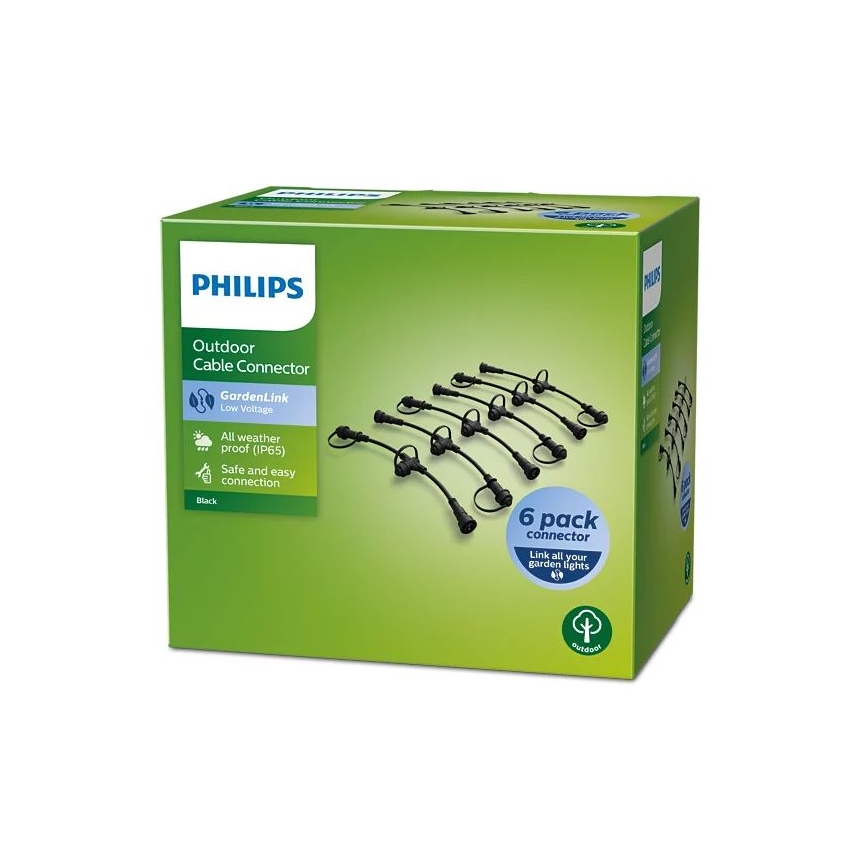 Philips - CONJUNTO 6x Conector de cabos IP65