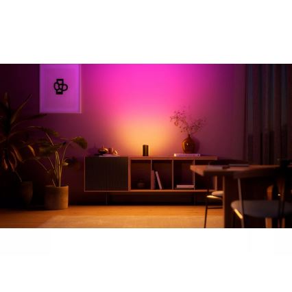 Philips - Conjunto de 2 projetores LED RGBW dimerizáveis Hue PLAY LED/20W/230V 2000–6500K preto