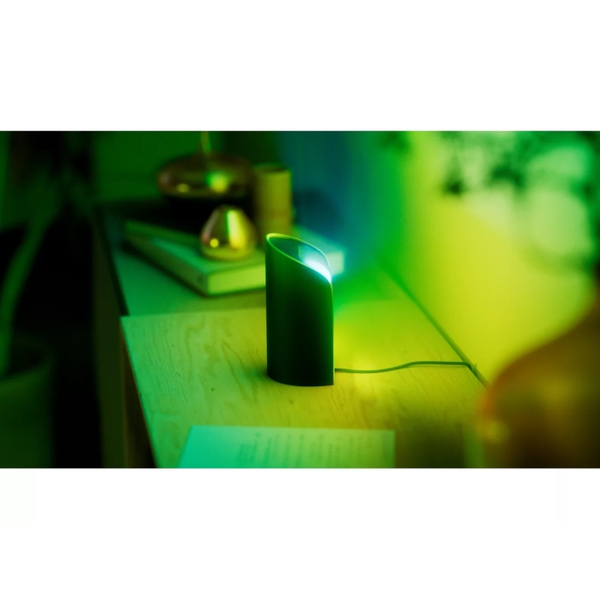 Philips - Conjunto de 2 projetores LED RGBW dimerizáveis Hue PLAY LED/20W/230V 2000–6500K preto