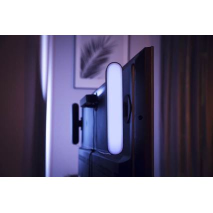 Philips - Conjunto de extensão para candeeiro de mesa LED RGB com regulação Hue PLAY LED/6W/230V preto