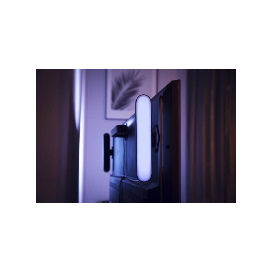Philips - Conjunto de extensão para candeeiro de mesa LED RGB com regulação Hue PLAY LED/6W/230V preto