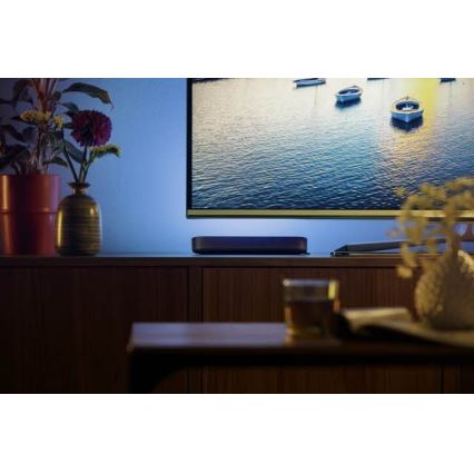 Philips - Conjunto de extensão para candeeiro de mesa LED RGB com regulação Hue PLAY LED/6W/230V preto
