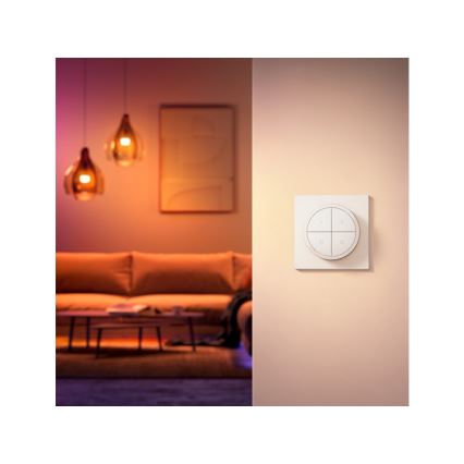 Philips - Controlo remoto com interruptor Hue TAP 1xCR2032 branco