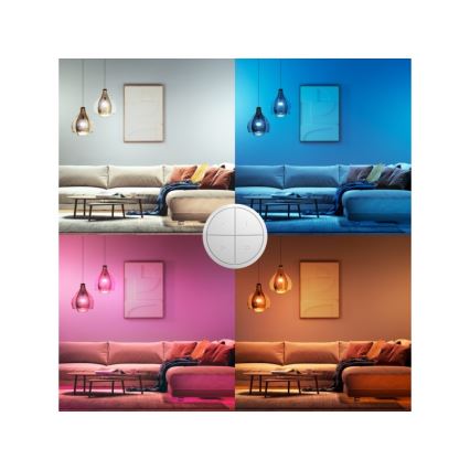 Philips - Controlo remoto com interruptor Hue TAP 1xCR2032 branco