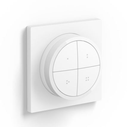 Philips - Controlo remoto com interruptor Hue TAP 1xCR2032 branco
