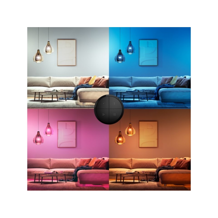 Philips - Controlo remoto com interruptor Hue TAP 1xCR2032 preto
