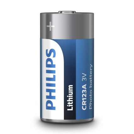Philips CR123A/01B - Célula de lítio CR123A MINICELLS 3V 1600mAh