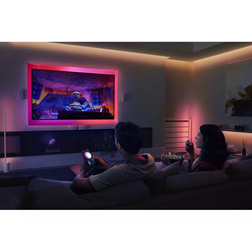 Philips - Fita LED RGBW Dimerizável Hue FLUX 4m LED/16W/230V