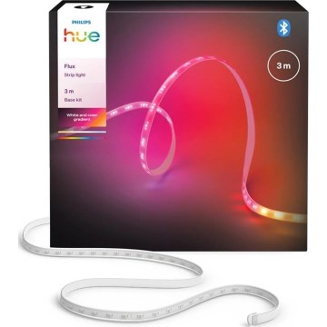 Philips - Fita LED RGBW Regulável Hue FLUX 3m LED/12W/230V