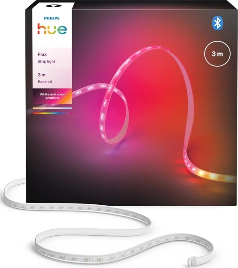 Philips - Fita LED RGBW Regulável Hue FLUX 3m LED/12W/230V