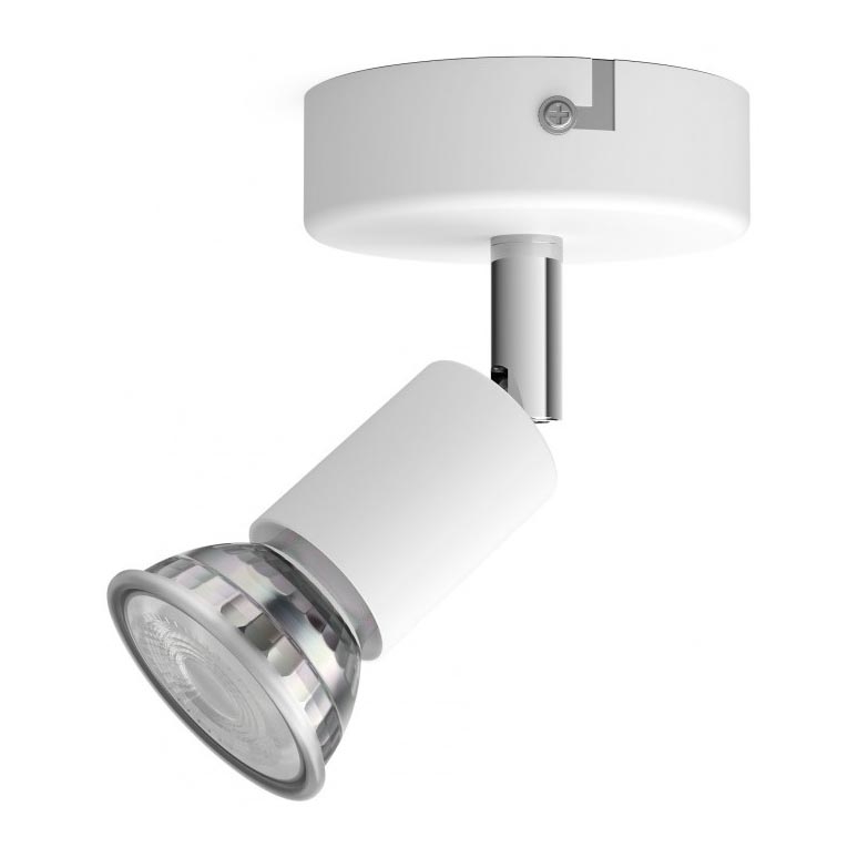Philips - Foco 1xGU10/50W/230V branco