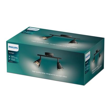 Philips - Foco CLEFT 2xGU10/5W/230V