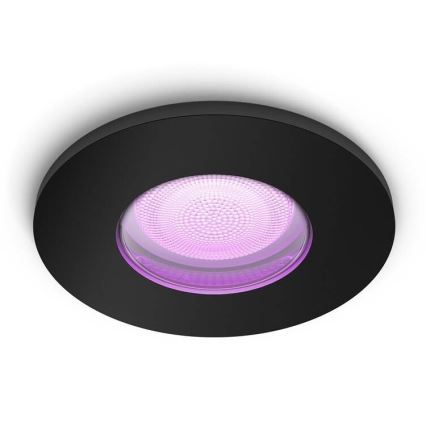 Philips - Foco de encastrar de casa de banho LED RGBW com regulação Hue XAMENTO GU10/5,7W/230V IP44