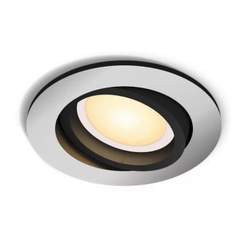 Philips - Foco de encastrar LED com regulação Hue MILLISKIN 1xGU10/4,2W/230V 2200-6500K