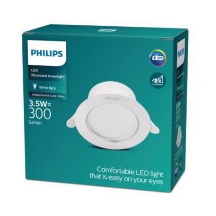Philips - Foco de encastrar LED LED/3,5W/230V 4000K