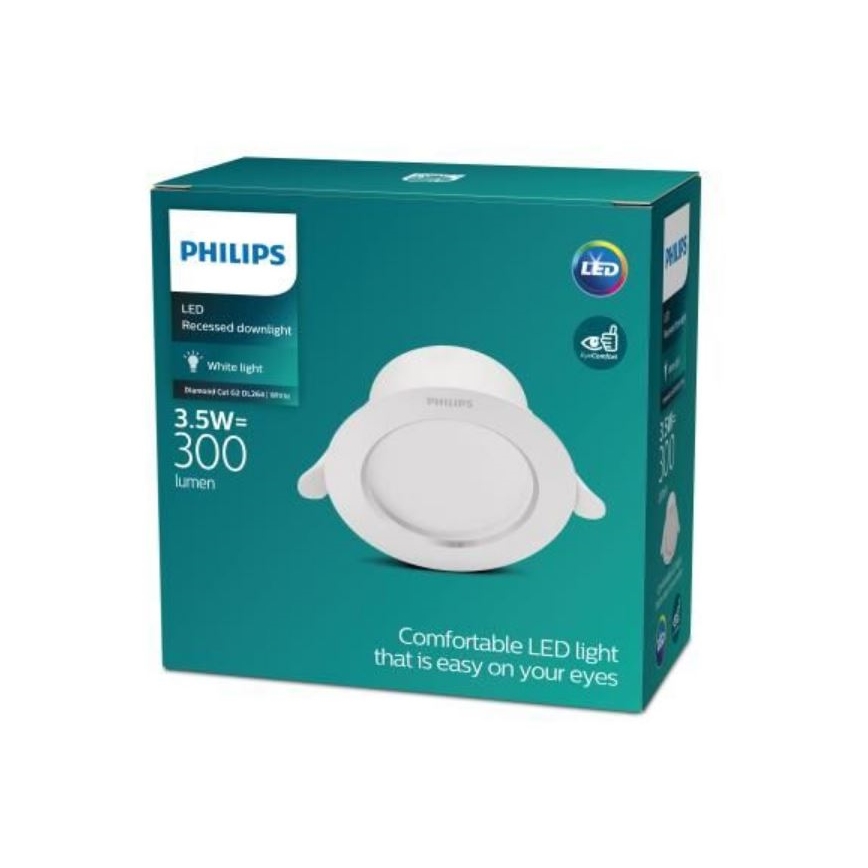 Philips - Foco de encastrar LED LED/3,5W/230V 4000K