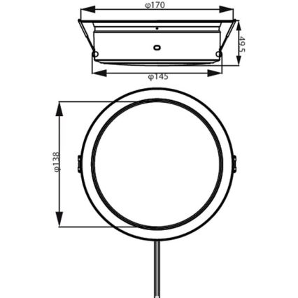 Philips - Foco de encastrar LED LED/6,5W/230V 4000K