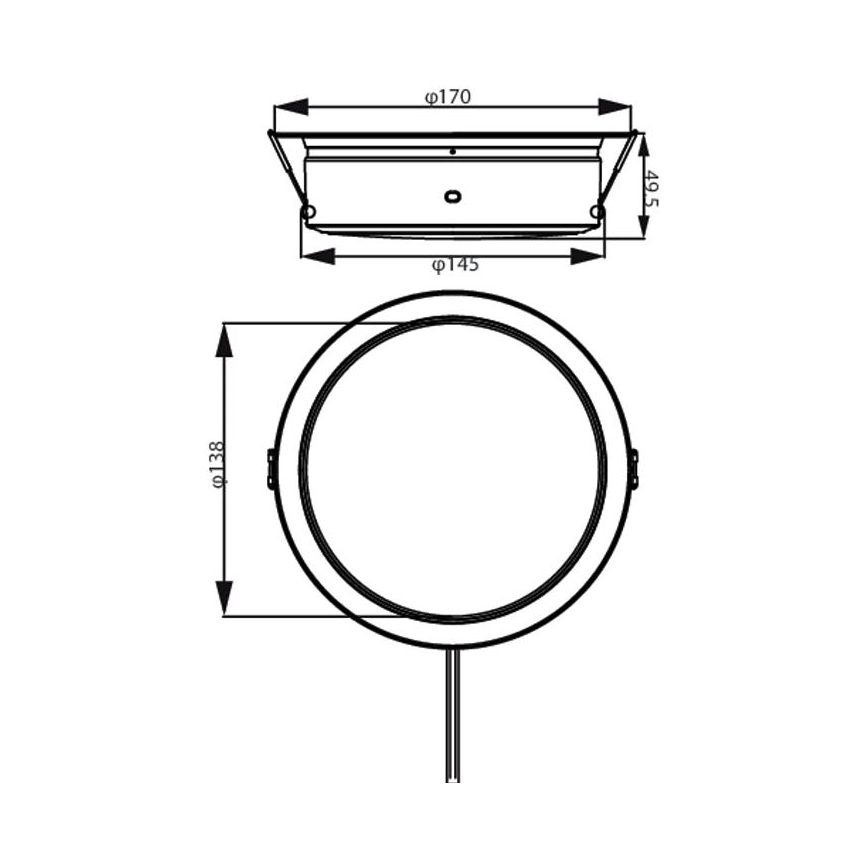 Philips - Foco de encastrar LED LED/6,5W/230V 4000K