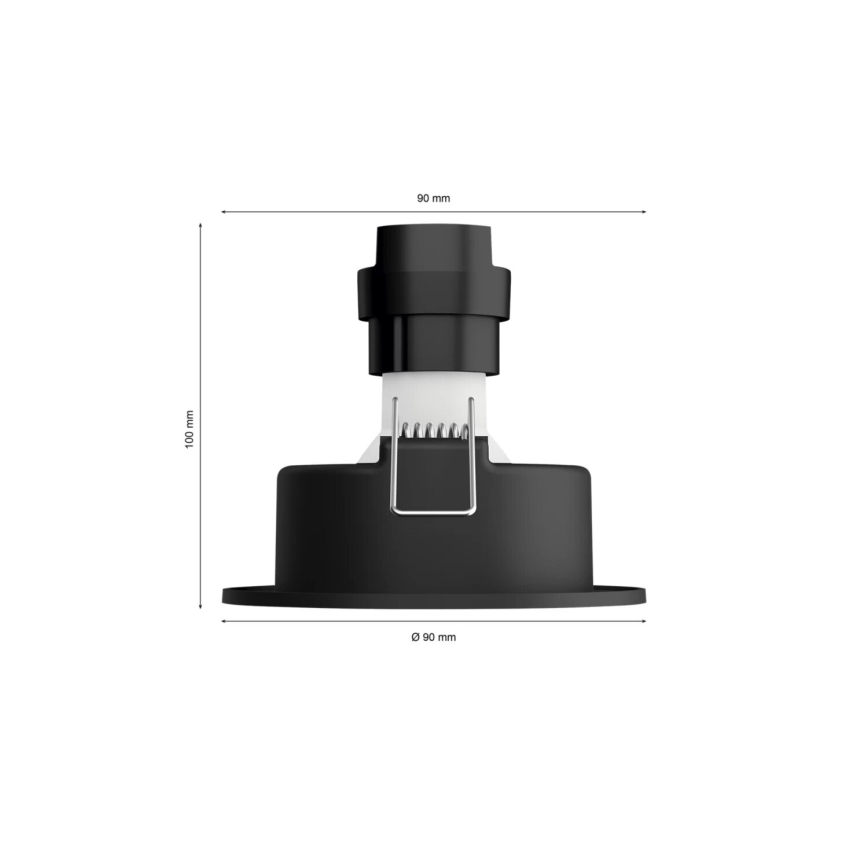 Philips - Foco de encastrar LED RGBW com regulação Hue CENTURA 1xGU10/4,2W/230V 2000-6500K
