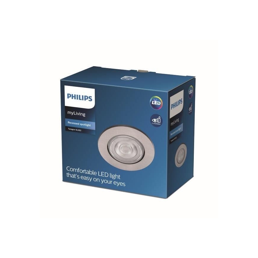 Philips - Foco de encastrar LED LED/4.5W/230V 2,700K