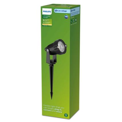 Philips - Foco exterior LED CASPER LED/1,5W/24V IP44