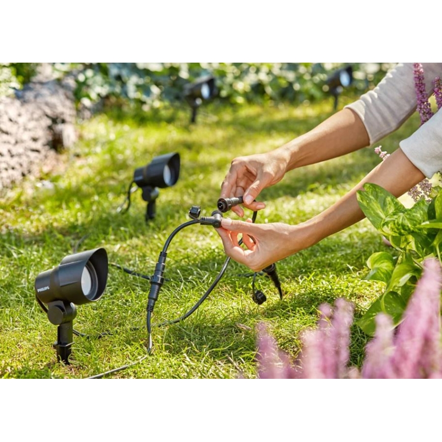 Philips - Foco exterior LED LED/24W/230V 2700K IP44
